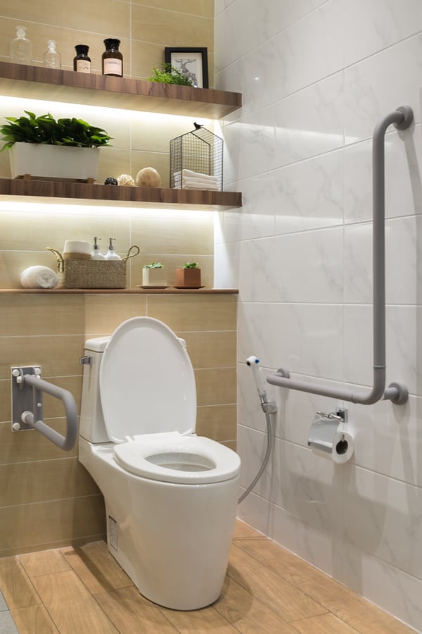 14 Ideas To Make Bathrooms Safe For Seniors And Kids