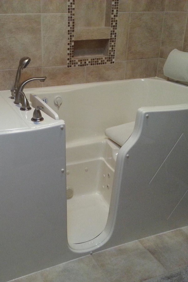 Benches and walk-ins bathtubs
