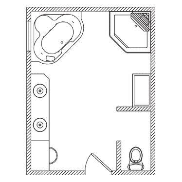 21 Creative Bathroom Layout Ideas Dimensions Specifics - 8 X 10 Master Bathroom Layout Ideas