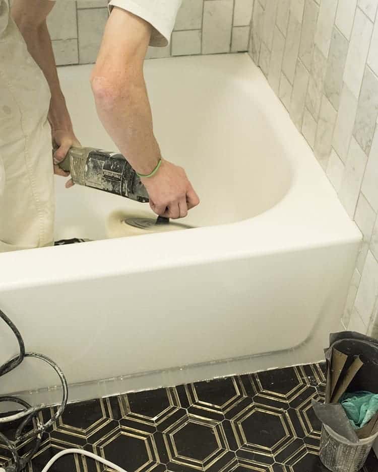 How to refinish a worn-out bathtub for a like-new look