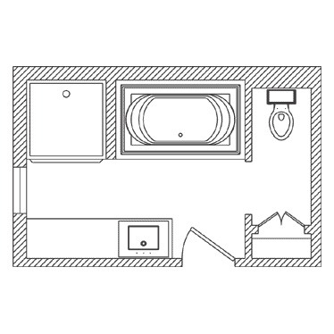 21 Bathroom Floor Plans For Better Layout