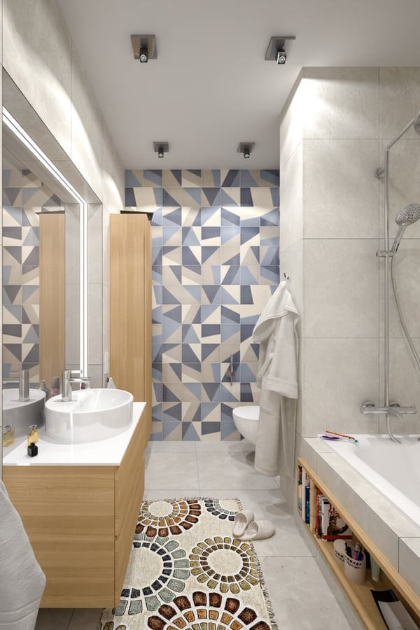  Design Ideas That Make Small Bathrooms Look Bigger Girl bathroom ideas