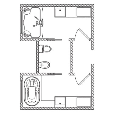 21 Bathroom Floor Plans For Better Layout