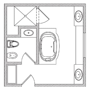 21 Creative Bathroom Layout Ideas Dimensions Specifics - 8 X 10 Bathroom Layout Ideas