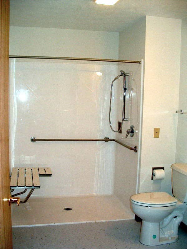 Alternate Roll-in Showers