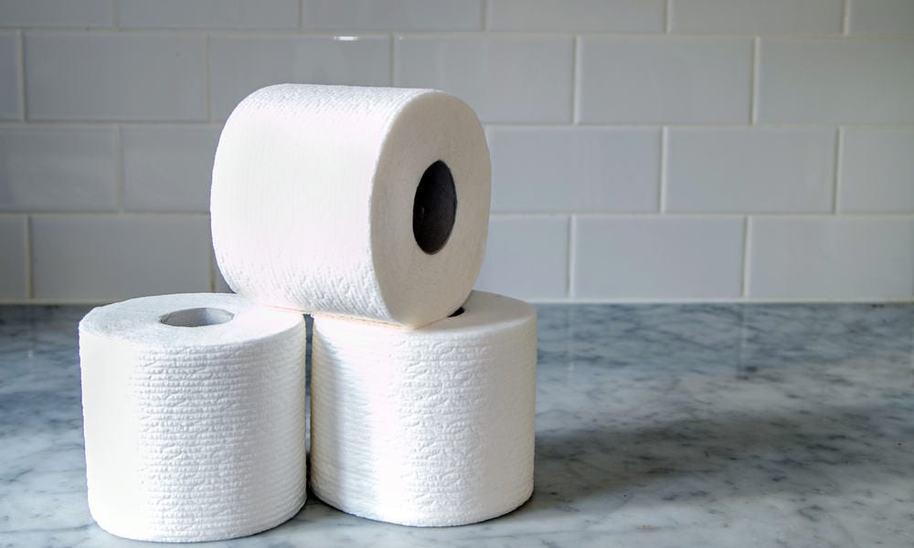 Toilet Paper Rolls In America