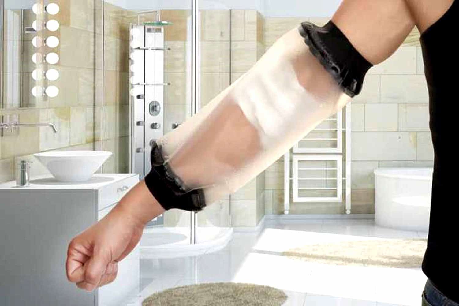 How to Shower With a Cast