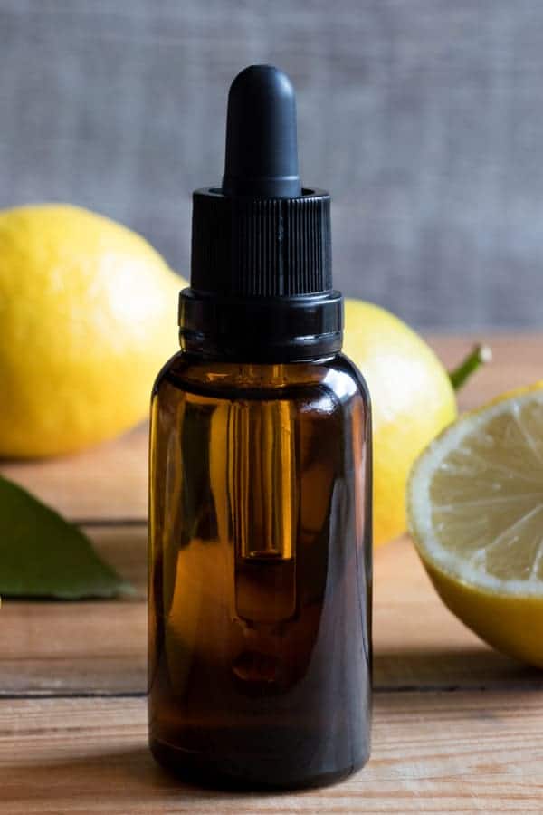 Lemon or baby oil