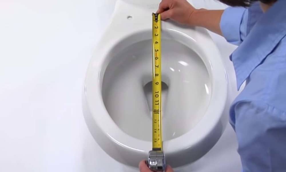 Measure the Toilet Seat