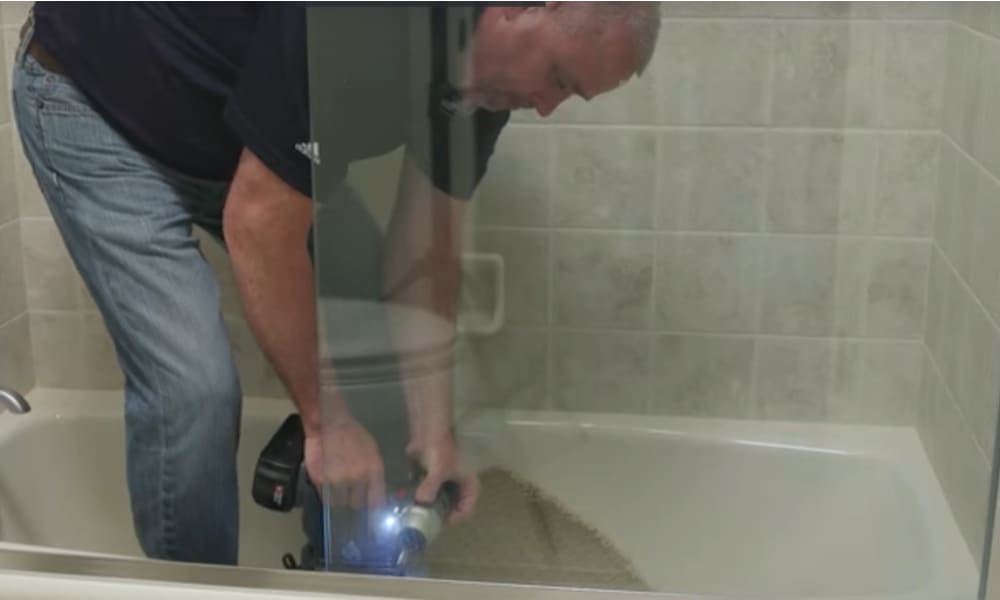 How To Remove Shower Doors Step By, Remove Bathtub Sliding Doors