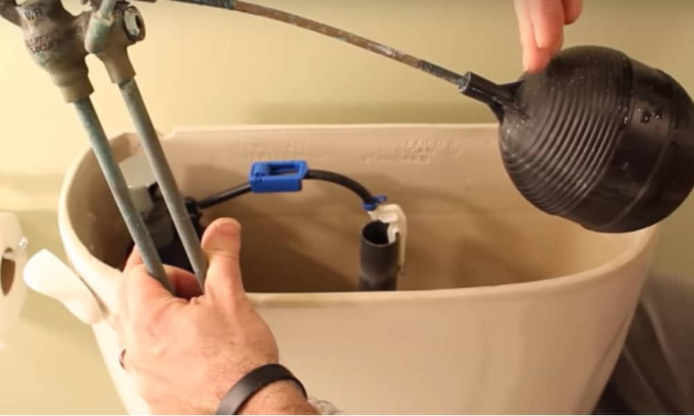Repair Any Bent Lift Arm in a Toilet