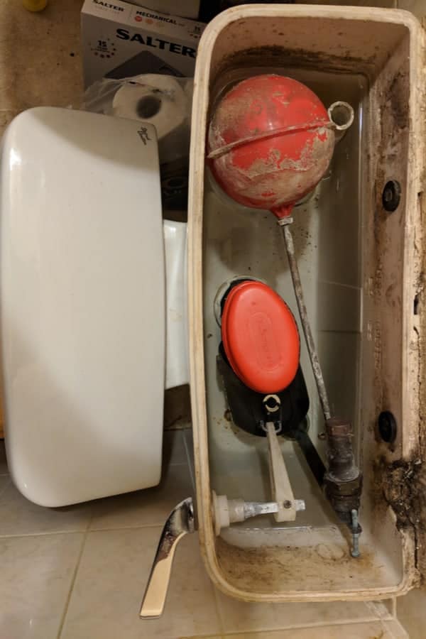 Running Toilet Float Diagnosis