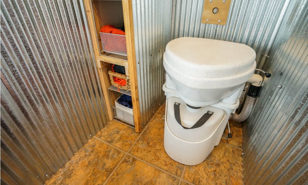 Self-contained Homemade Toilet