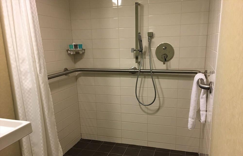 Standard Roll-in Showers