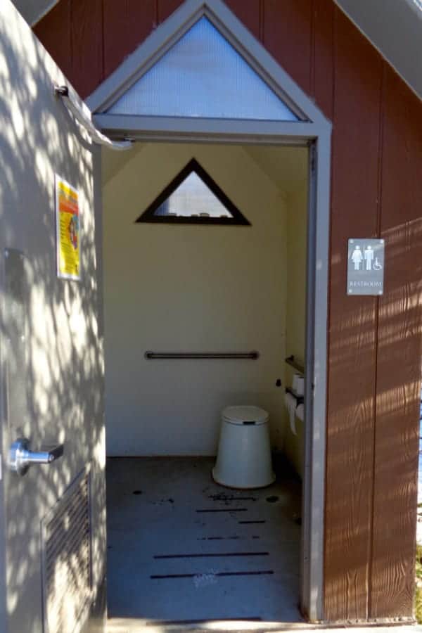 Vault Toilets Cons