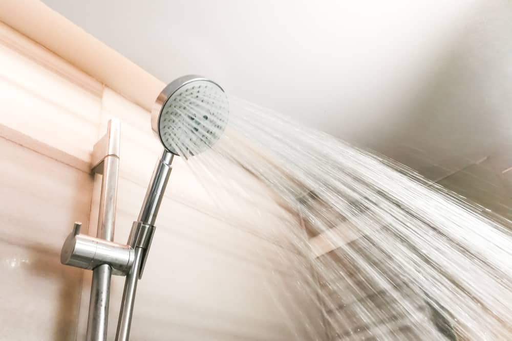 low water pressure in shower