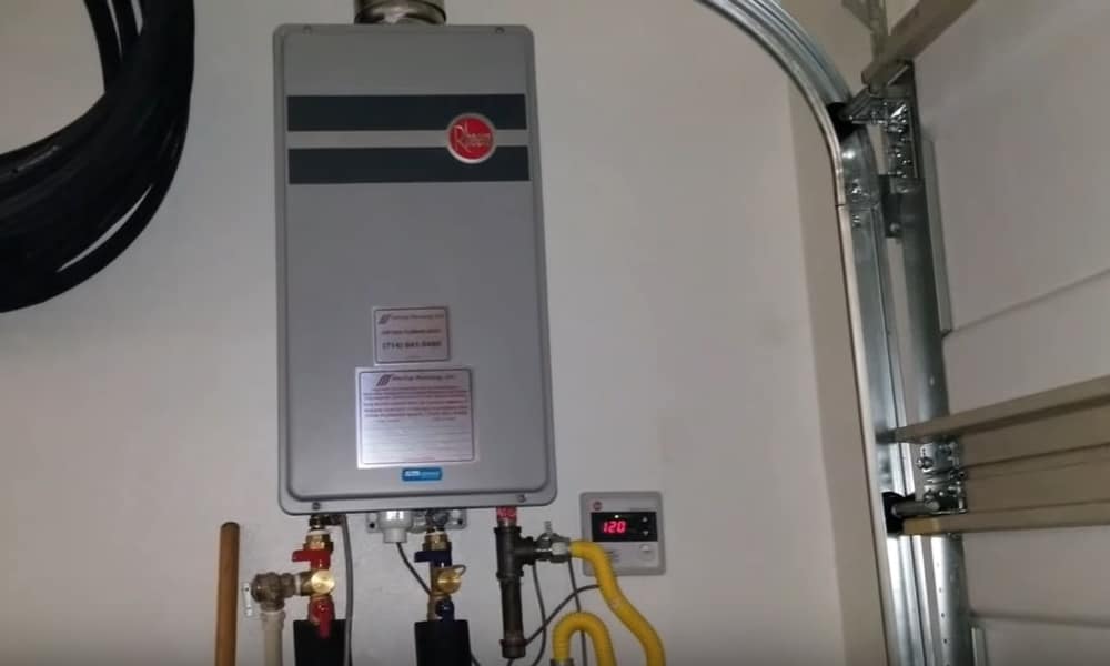 sailboat tankless water heater