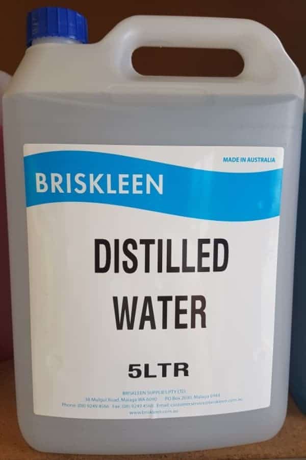 Benefits of distilled water