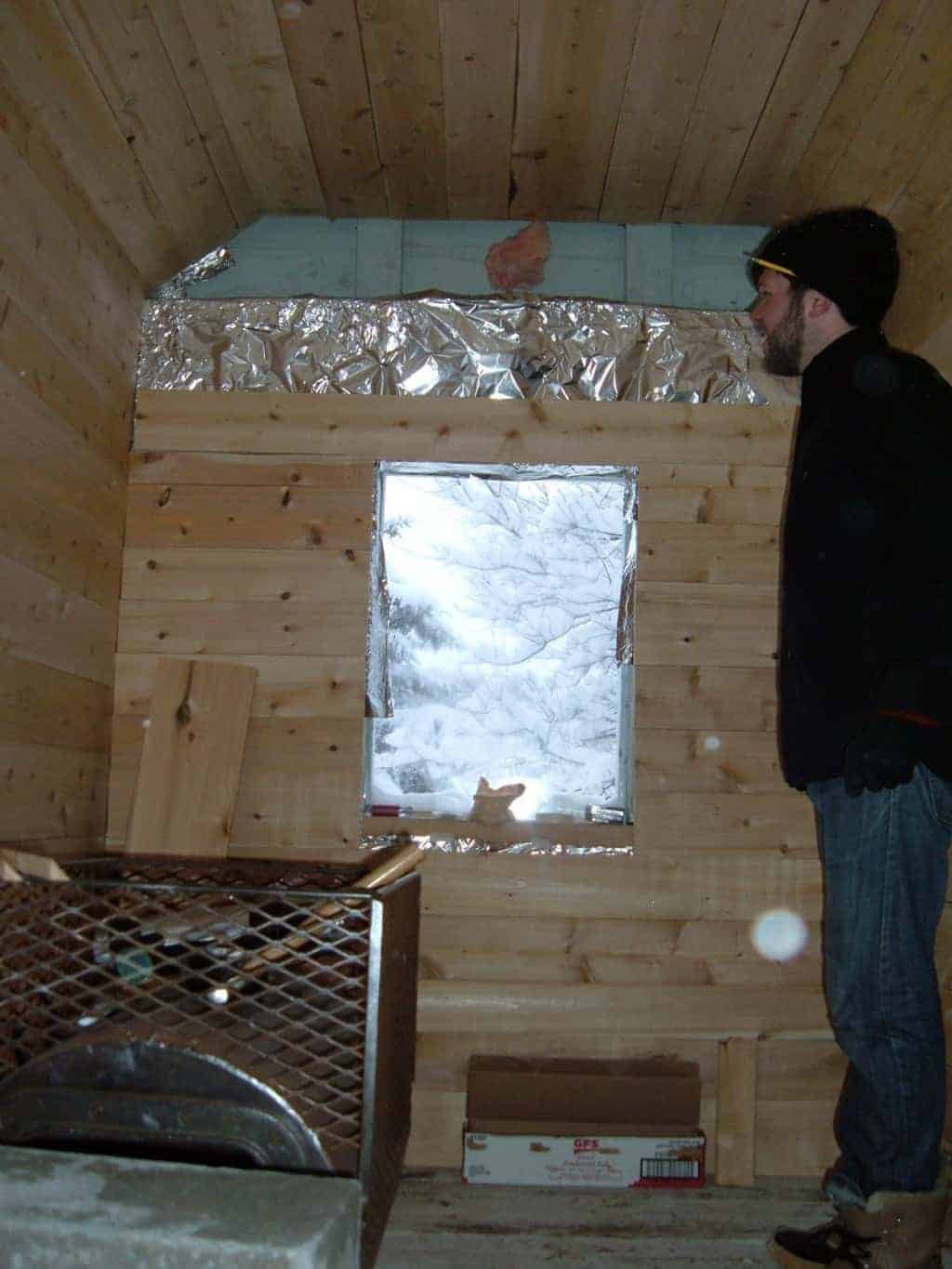 Convert a Shed into a Sauna