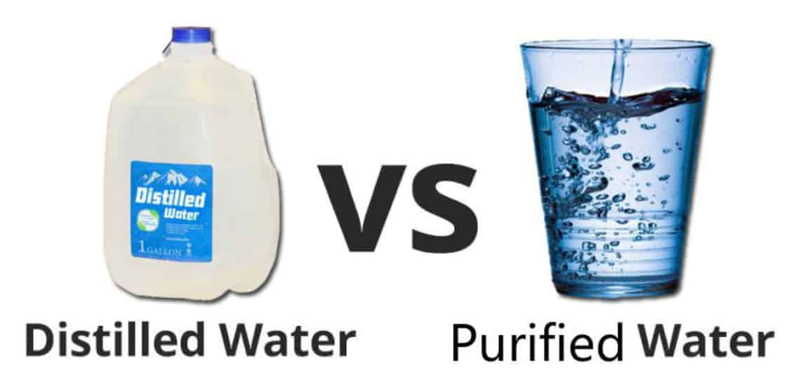 Distilled Water vs. Purified Water What's the Difference