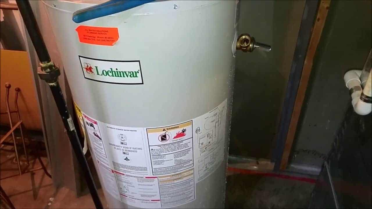 average age of water heaters