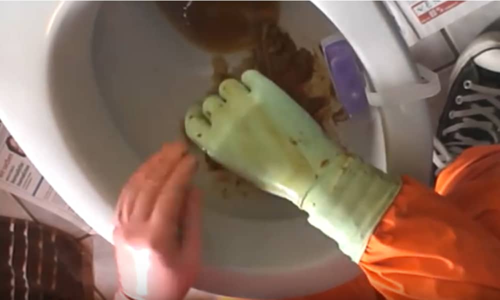 Rubber gloves