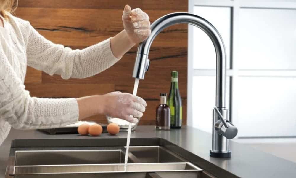 What are the advantages of touch faucets