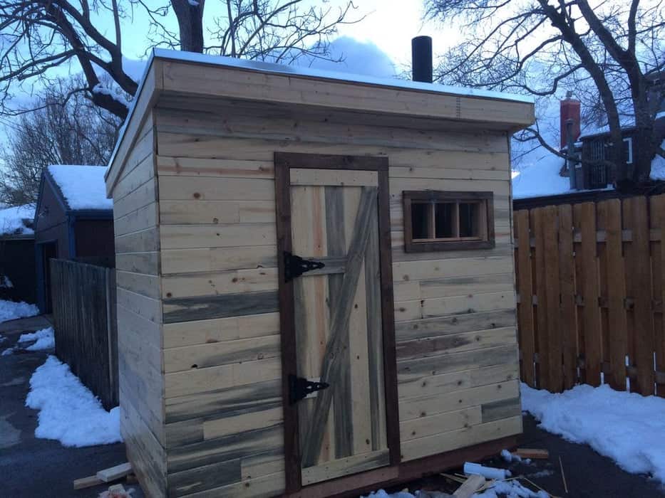21 Homemade Sauna Plans You Can Diy Easily, Outdoor Sauna Construction
