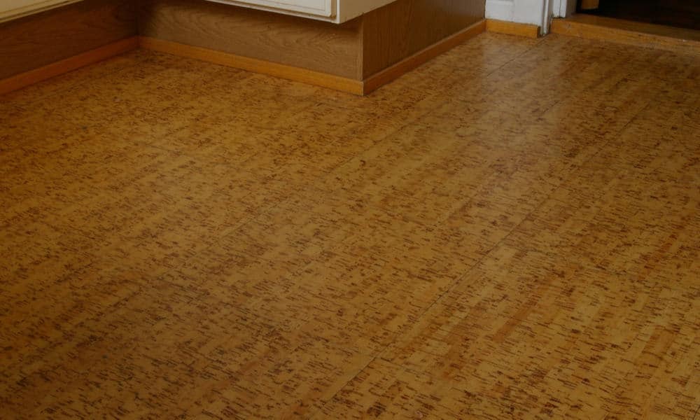 Cork kitchen flooring