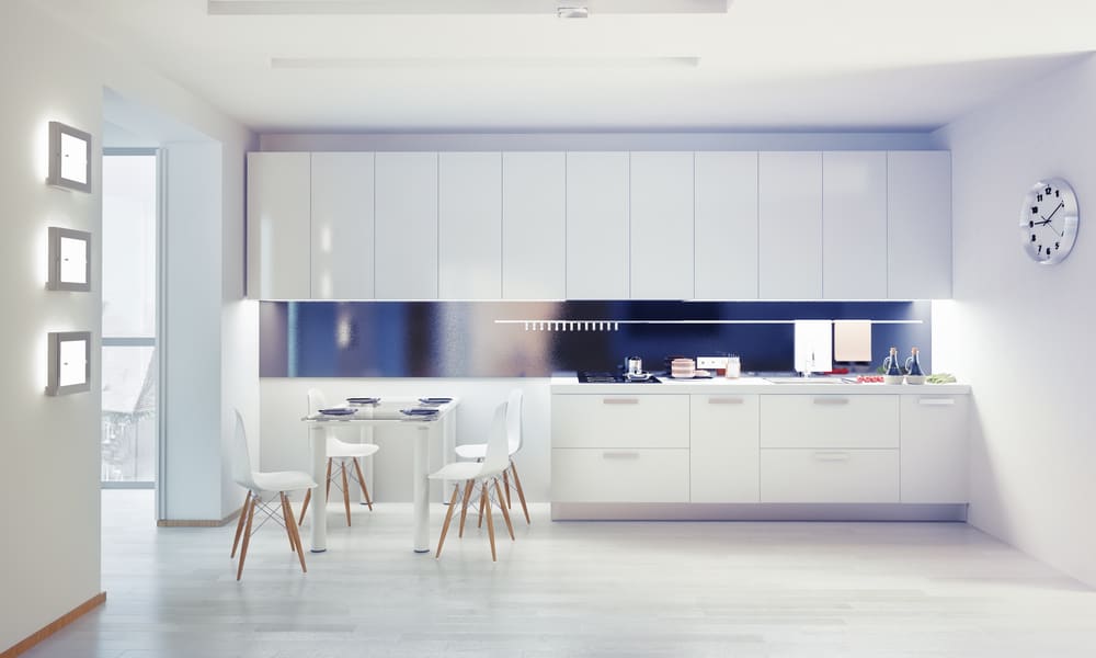 Modern futuristic kitchen