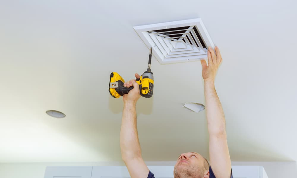 How To Replace A Bathroom Fan Step By Tutorial - Do I Need A Permit To Install Bathroom Fan
