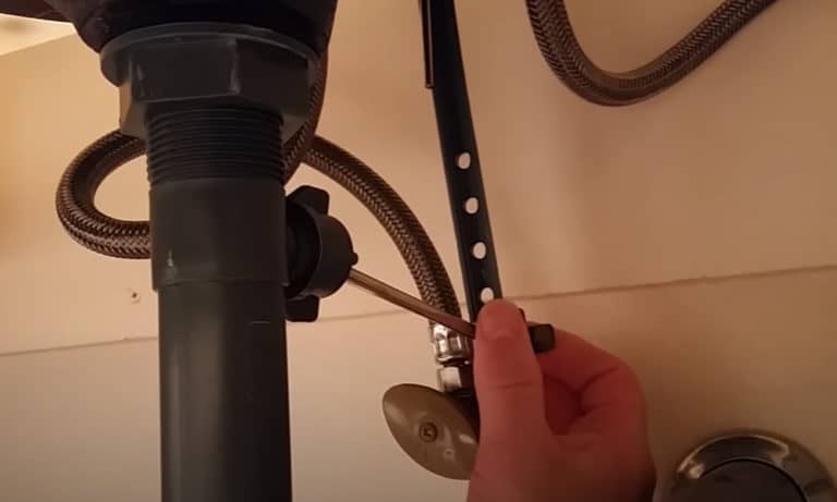 replacing pivot rod in bathroom sink