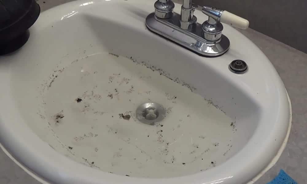 best way to unclog hair from bathroom sink