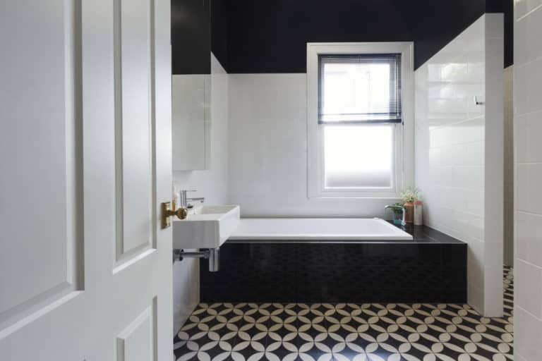 33 Black and White Bathroom Tile Ideas, Designs & Pictures