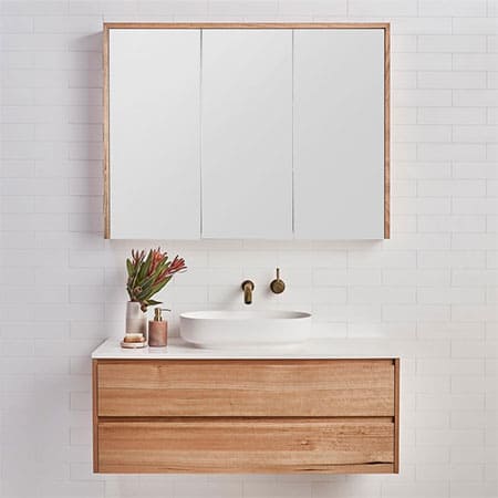 Make a Floating Bathroom Vanity