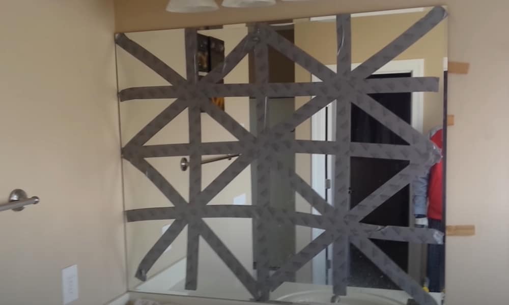 How To Take A Mirror Off Bathroom Wall Mirror Ideas