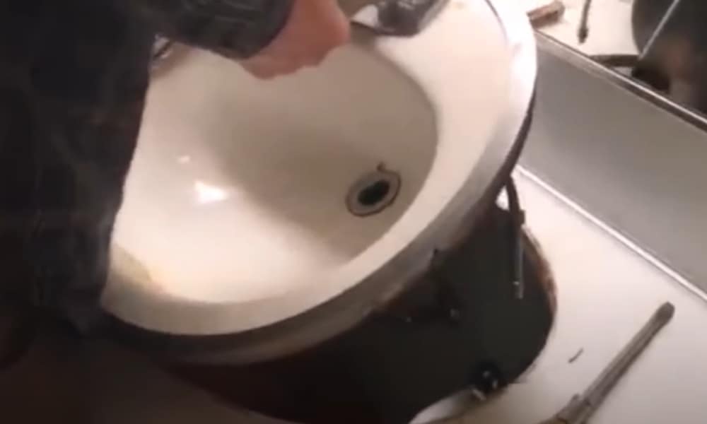 Remove the sink