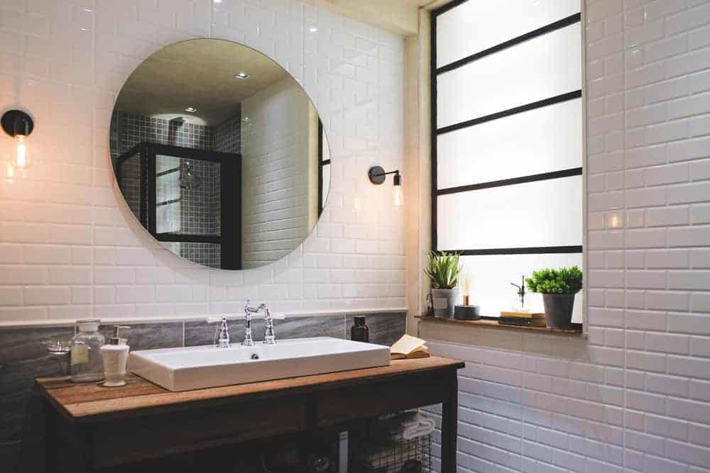 31 Bathroom Mirror Ideas Unique Bath, Unusual Shaped Bathroom Mirrors