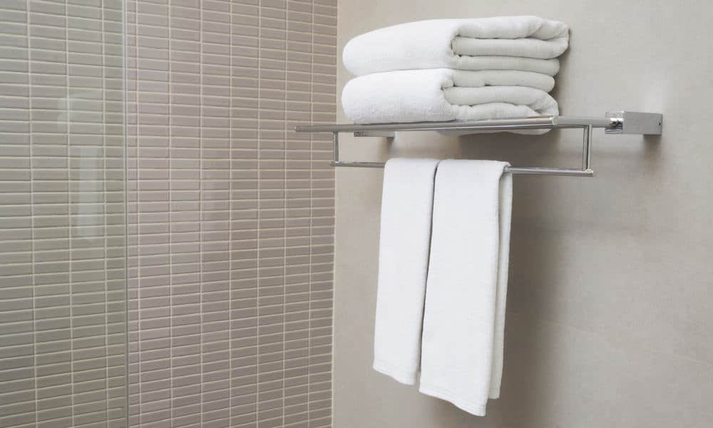 27 Homemade Bathroom Towel Rack Ideas, Towel Rack Designs For Bathroom