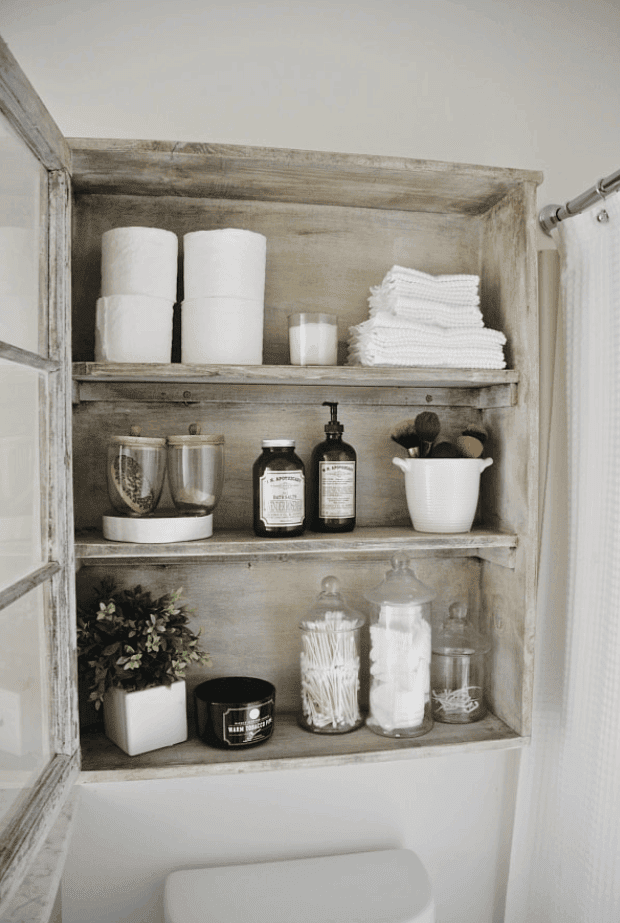 DIY Bathroom Cabinet