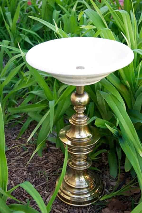 Fai da TE Bundt Bird Bath