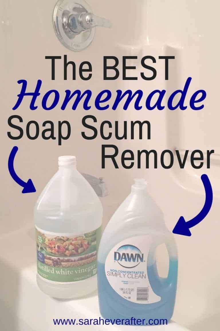 The Best Homemade Soap Scum Remover – Sarah Ever After