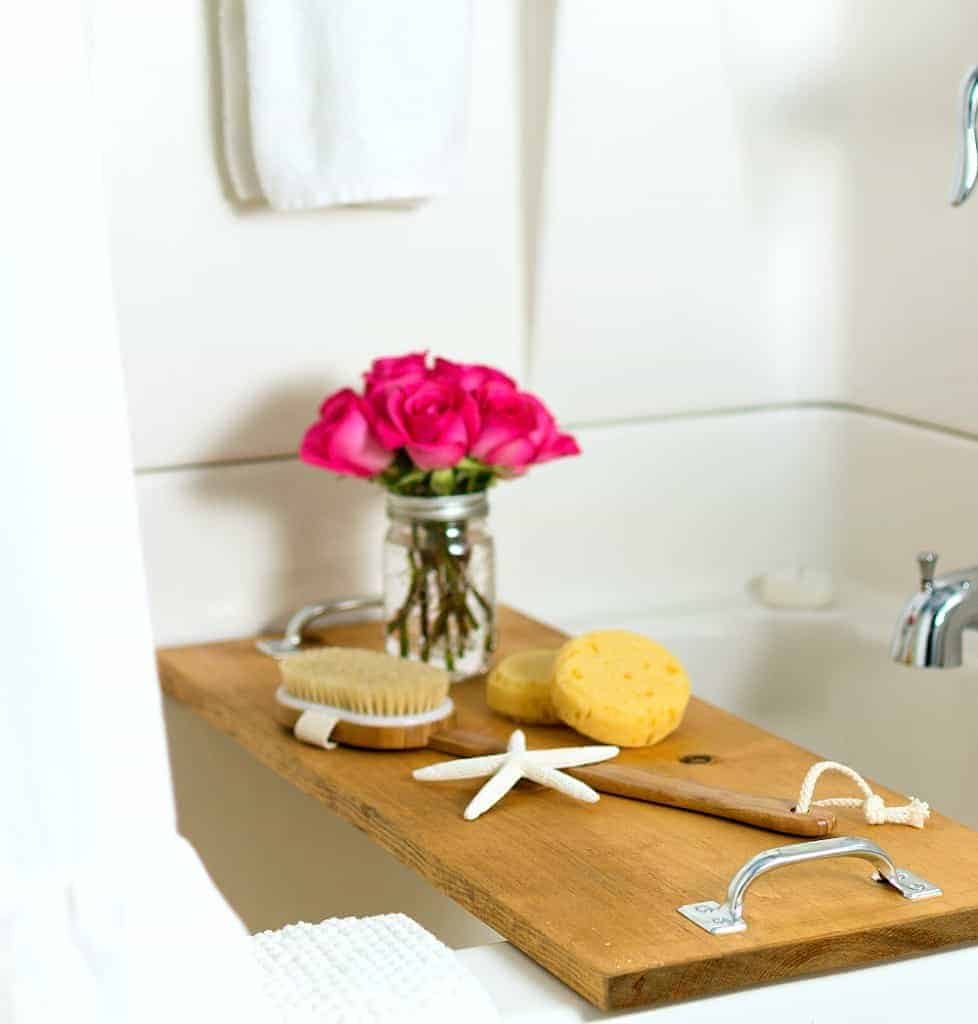 Vintage DIY Bath Caddy