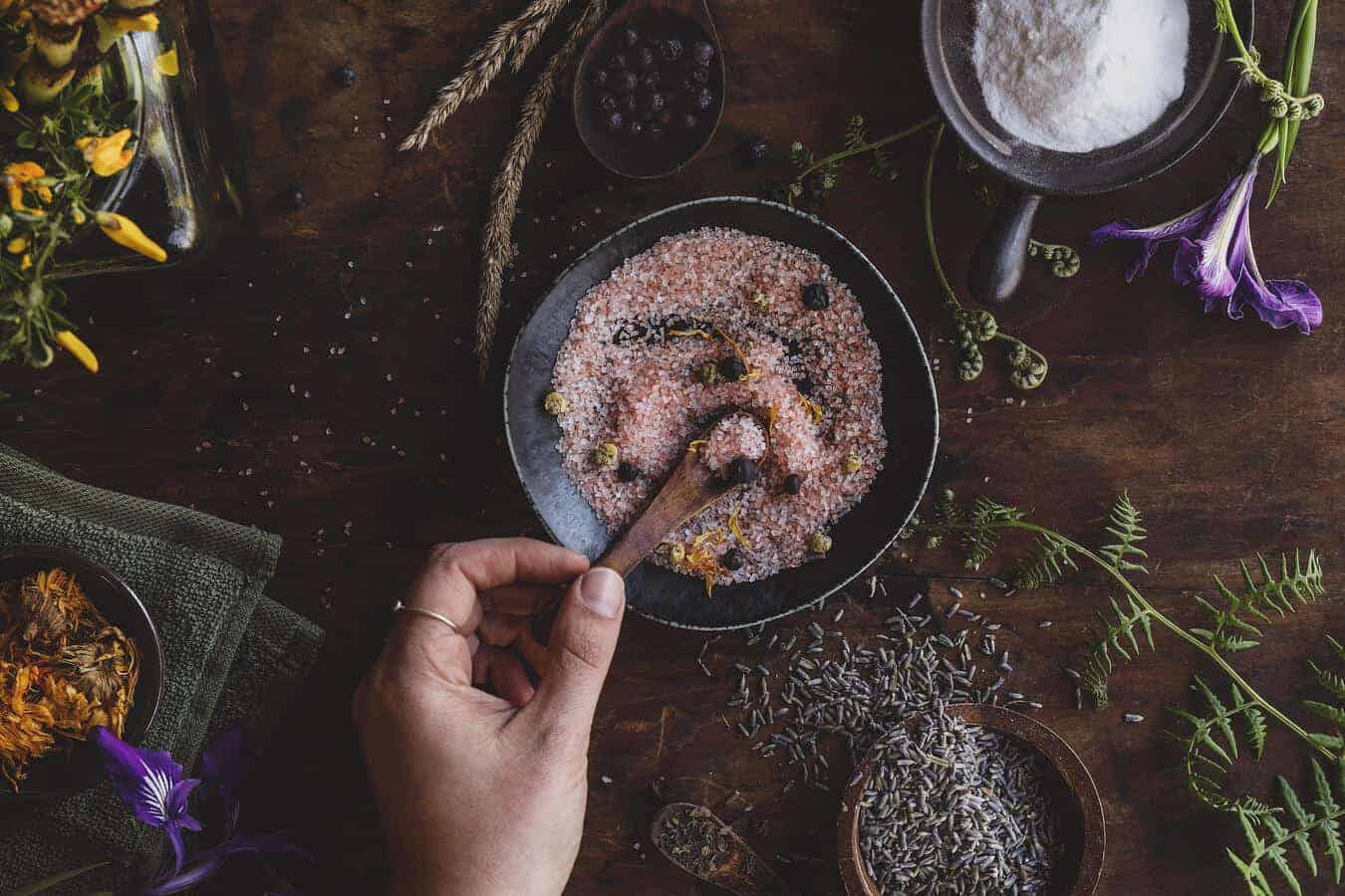 Homemade Herbal Sitz Bath