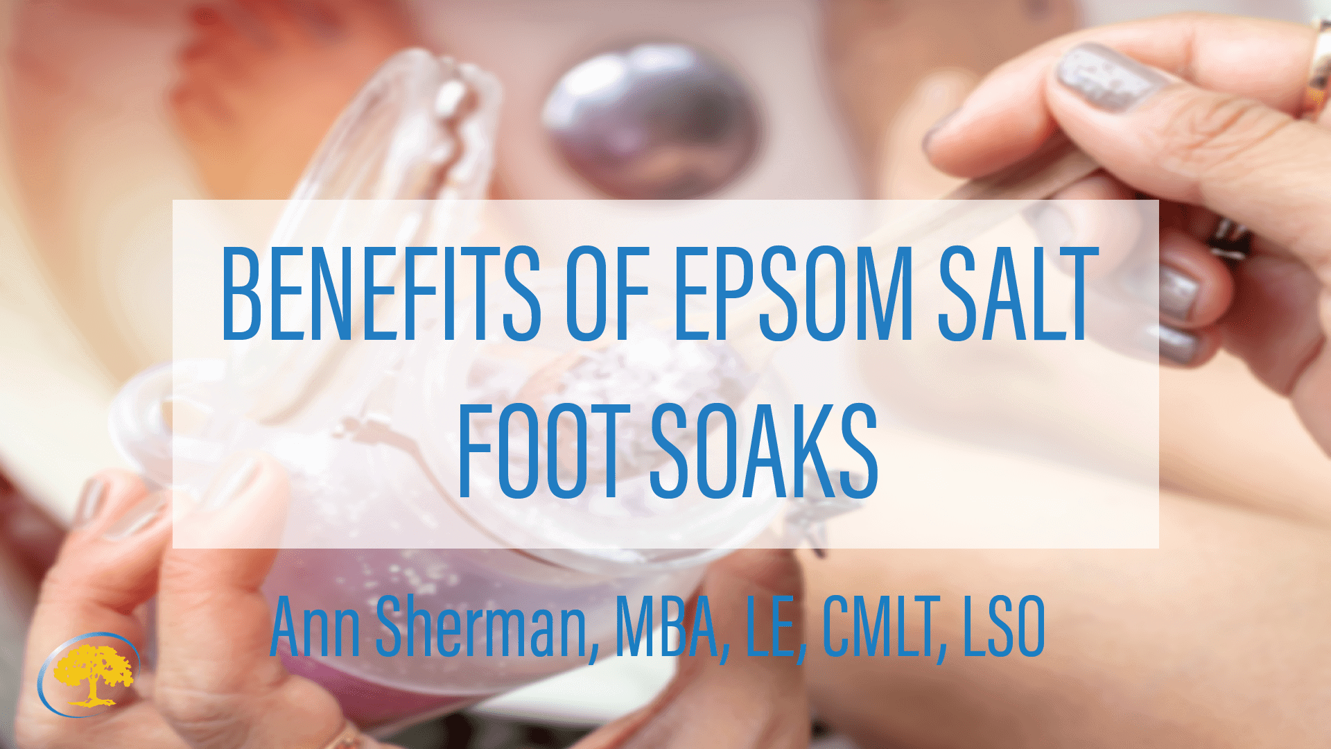 Epsom Salt Foot Bath Soak