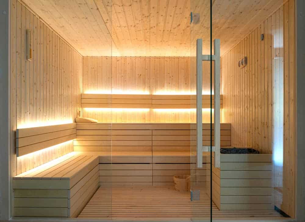 Indoor Traditional Saunas Dimensions