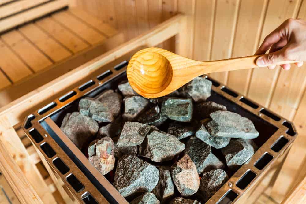 sauna rocks