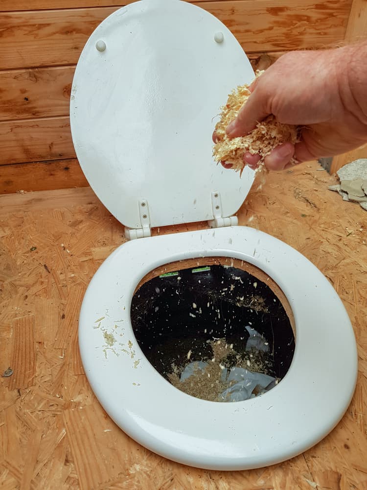 Composting Toilets cover materials?