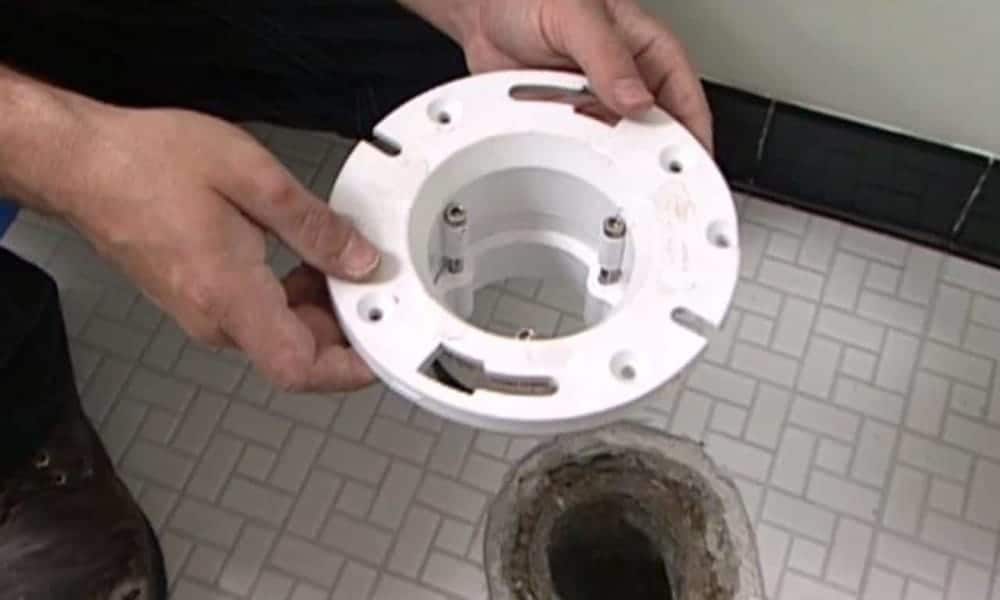 What is a toilet flange
